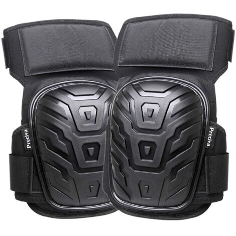Genouillères Professionnelles,Heavy Duty Genouillères Rembourrage en Mousse avec Coussin en Gel Confortables et Sangles Réglables pour Travailler, Gardning et Construction (1/5)