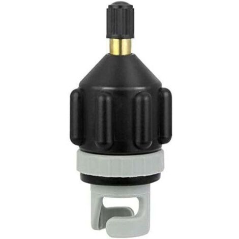 Adaptateur de Valve,Pompe à air Adaptateur Gonflage Rapide 7.8 3.4cm Compresseur Adaptateur pour Bateau Gonflable Kayak canoë Paddleboard (1/4)