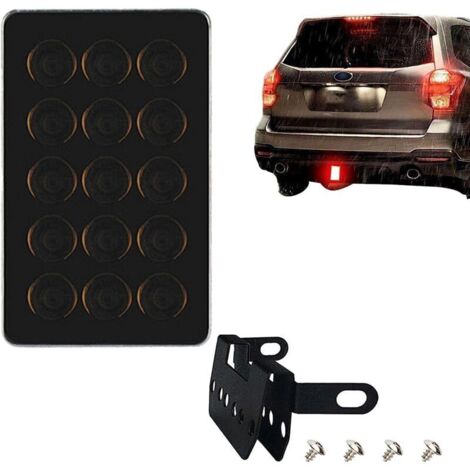 Lumière de remorque LED carrée étanche Feux arrière à LED Haute luminosité faciles à Installer - Feux de freinage LED durables pour Voiture et Moto Generic (1/5)