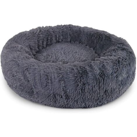 Couchage Panier Pour Grand Chien --Taille 40 CM-- Gris Foncé (1/4)