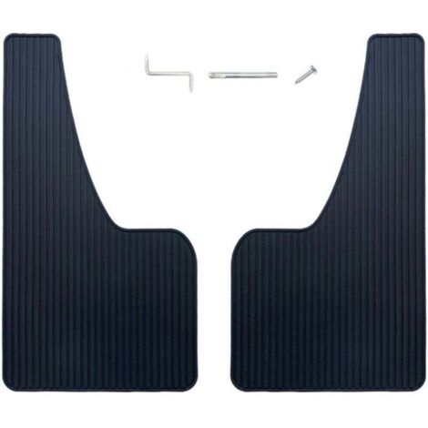 2 Pièces Bavettes Garde-Boue Anti-éclaboussures, Garde-Boue De Voiture, Garde-Boue Universel pour Voitures, Bavettes Avant Et Arrière Voiture Mud Flaps Guard Splash Accessoires(Noir)