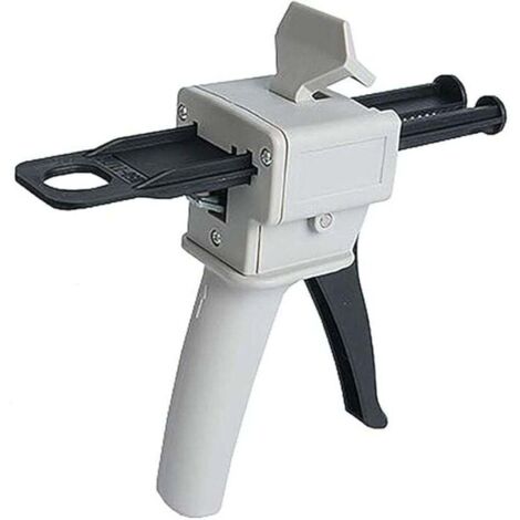 Pistolet époxy distribué 50 ml, poignée de pistolet à colle époxy AB pour mélanger la colle, rapport 1:1 et 2:1 (pistolet) (1/4)