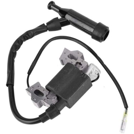 Bobine d'Allumage, Pièces de Générateur pour Générateur à Essence 168F-170F 2KW/3KW, Bobine d’allumage de Rechange avec Bougie d'allumage, bobine allumage (1/4)