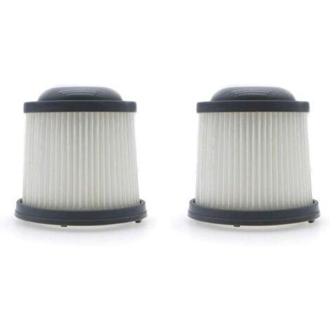 Lot de 2 filtres de rechange pour filtres Black & Decker pour aspirateurs PVF110, PHV1210 et PHV1810, compatibles avec la pièce 90552433 (1/4)