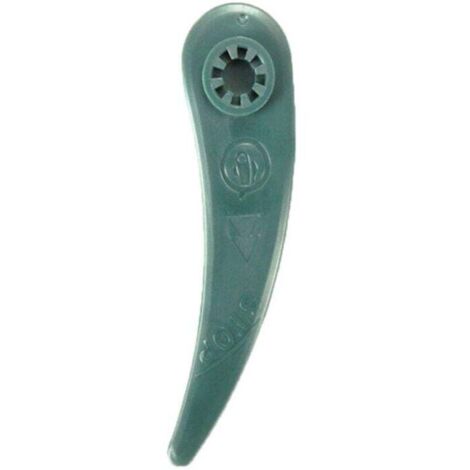 Bosch Art ART23-18Li 24 Jeu de lames de rechange en plastique pour tondeuse à gazon ART 26-18Li - 84 x 23 x 1 mm (1/4)
