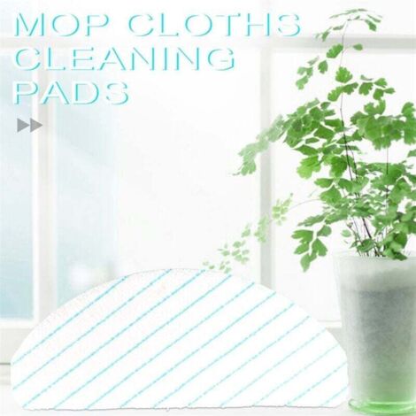 50 PièCes SéRies Tampons de Chiffons Vadrouille Forts Jetables pour OZMO T8 Max T9 Puissance / D'Aspirateur (1/4)