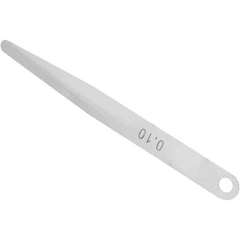 Lot de 5 jauges d'épaisseur métriques de 0,12 mm (0,12 mm) (1/4)