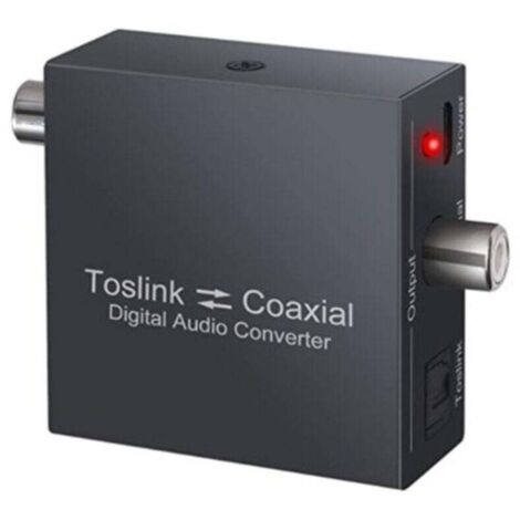 Convertisseur coaxial bidirectionnel, convertisseur optique SPDIF Toslink et convertisseur optique (1/4)