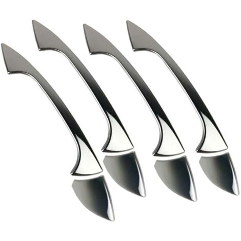 8 Pièces La Poignée De Porte Chrome Couvre Garniture Pour B / C E ML CLA W204 W212 (1/4)