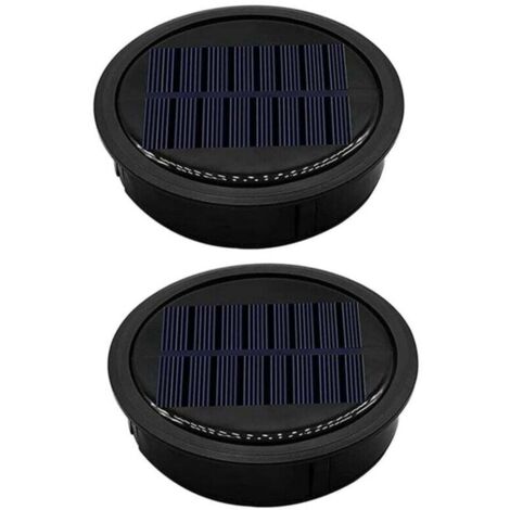 Lot de 2 Lampes Solaires de Remplacement Puissantes et Économes pour Lanternes Suspendues Extérieur (1/4)