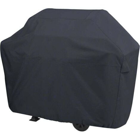 Housse pour barbecue à gaz, Noir XL(190x71x117cm) (1/3)