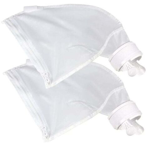 Sac de Nettoyeur de Piscine,Pochette en Nylon à Fermeture Eclair de Remplacement pour Les Pièces de Nettoyeur de Piscine Polaris 280 et 480 (2 Pack). (1/4)