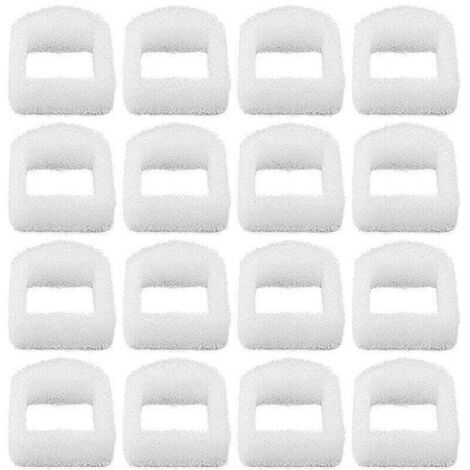 Fontaine à eau et distributeur pour chats, lot de 24 filtres en mousse de rechange pour fontaines à eau pour chats et chiens, adaptés à l'eau potable (1/4)