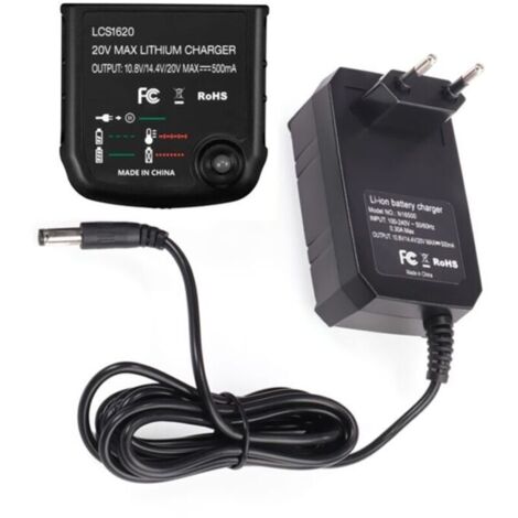 Li Battery Charger for 10.8V 14.4V 20V LBXR20,EU Plug (1/4)