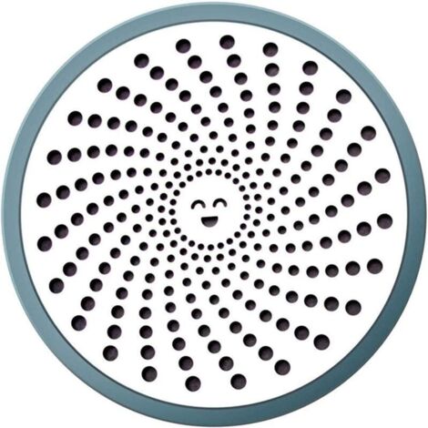 1 bouchon de vidange de douche, collecteur de cheveux, filtre à cheveux en maille d'acier inoxydable solide et facile à nettoyer (1/4)