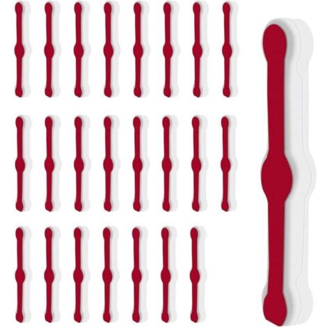 Fenêtre Clip pour moustiquaires, 24 Boucles de Fixation pour fenêtre d'écran, Fenêtre Montage Boucle Pas De Perçage pour Cuisine Balcon Porte Moustiquaire Résistante Aux Insectes, Blanc (1/4)