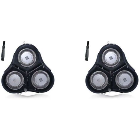 2X Tête de Rechange RQ11 pour Rasoirs SensoTouch 2D 1150X, 1160X, 1170X 1180X et Plus (1/4)