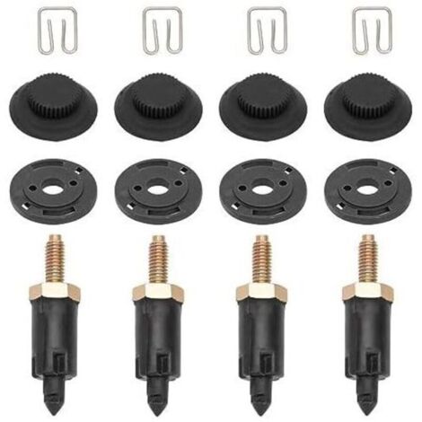 Swgaunc 4 Set Fixations Couvre Moteur 2.0 HDI pour Berlingo C4 C5 Xantia Xsara 206 306 307 406 607 806 Expert 0137F6 13711 clips + boulons (1/4)