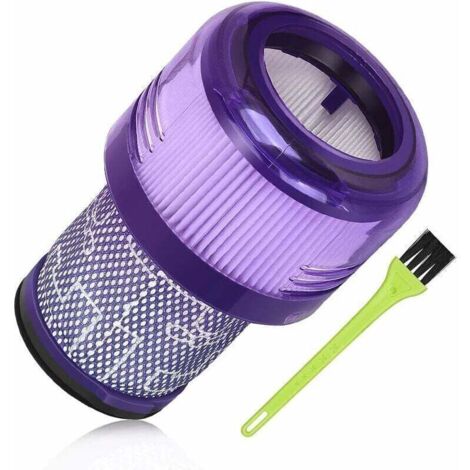 HEPA Filtres de Rechange pour Dyson V12 Detect Slim, Filtre de Aspirateur pour Dyson V12 Slim Absolute Extra/ Total Clean/ Fluffy Aspirateur Sans Fil, 971517-01 (1/4)