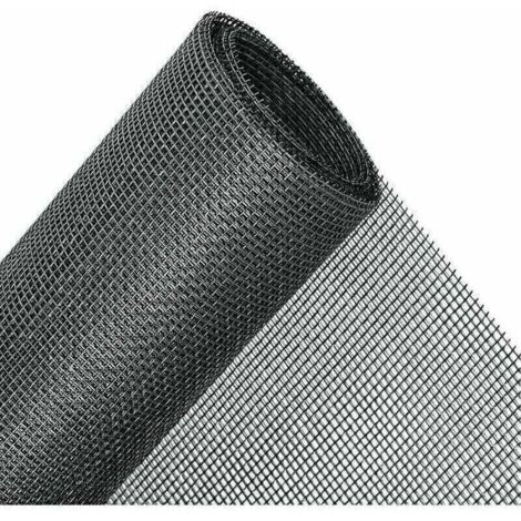Moustiquaire adhésive découpable sans perçage (noir, 150 x 200 cm) (1/4)