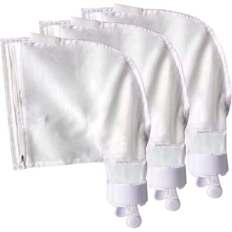 Lot de 3 sacs de rechange avec fermeture éclair compatibles avec Polaris 280 et 480 - Sacs en maille nylon multifonctions K13, K16 (1/4)