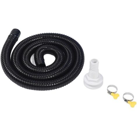 Kit d'installation de Pompe de Cale, Tuyau de Pompe de Cale, Fonctionnement Efficace, Anti-fuite, Durable 1-1/8 Pouces pour Pompes de Cale avec Sortie de 1-1/8 Pouces A (1/4)
