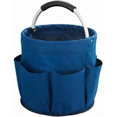 Panier universal p produits d’entretien, Polyester, 28 x 26.5 x 28 cm, Bleu (1/4)