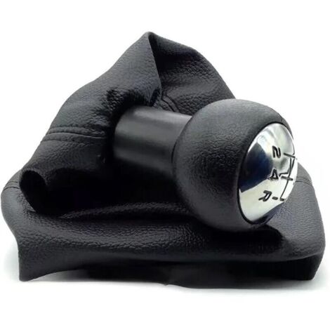 Pommeau Voiture pour Peugeot 307 Pommeau Voiture 5 Vitesses Pommeau De Levier Vitesse Soufflet Couvercle Coffre Bâton Leviers Vitesse (1/4)