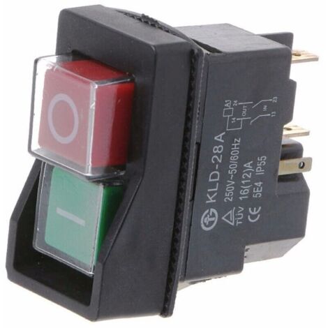 Bétonnière Électrique sur Le Commutateur Off Interrupteur électromagnétique CK21B/250V 5PIN Carburateur (1/4)