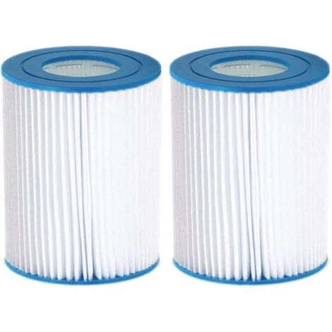 Cartouche de Filtre de Piscine de Type II, Cartouche filtrante pour bestway 58094 Filtre Pack, Pompes de Filtre Cartouche de Filtre de Remplacement Universel. (2 pièces) (1/4)