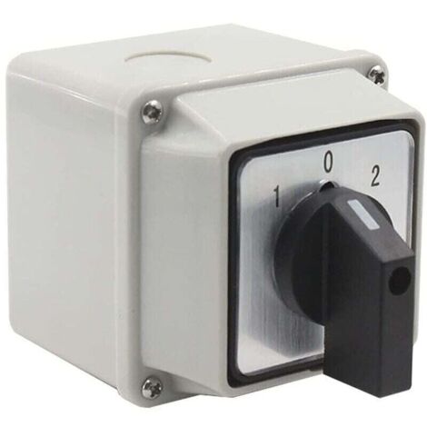 LW26-20/2 Inverseur de source universel avec boîtier de montage - 380 V, 20 A - Sélecteur universel à came rotative (1/4)