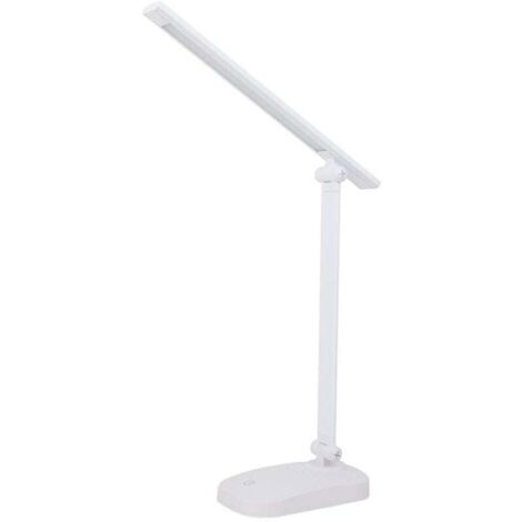 Lampe de Table LED Protection des Yeux Couleur Changeante Veilleuse Pliable 3 Lumières de Couleur USB Lampe de Table Rechargeable pour Table Workbench Table de Couture