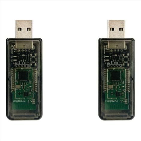 Lot de 2 amplificateurs de signal USB Zigbee, répéteurs et prolongateurs pour Tuya Home Assistant ZigBee 2MQTT Tasmota (1/4)