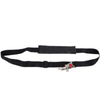 Sangle de transport pour débroussailleuse, ceinture d'épaule simple pour débroussailleuse avec crochet de transport pour débroussailleuses avec crochet de transport