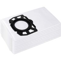 Lot de 10 Sacs de Filtre Sacs D'aspirateur pour Kärcher 2.863-006.0 KFI 487 Sacs Aspirateur pour Kärcher WD4 WD5 WD6 WD5P WD6P MV4 MV5 MV6 Aspirateurs Multifonctions Google