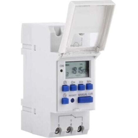 Minuterie LCD hebdomadaire minuterie électrique numérique 15A (220V) (1/5)
