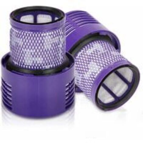 2 reusable washable packages replacement filter for dyson v10 absolute animal cyclone Motorhead total clean pro extra wireless vacuum cleaner with cleaning brush. (1/5)