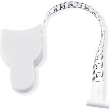 Ruban à mesurer souple, 2 pièces ruban à mesurer pour le corps ruban à mesurer rétractable (forme en Y, blanc) (1/5)