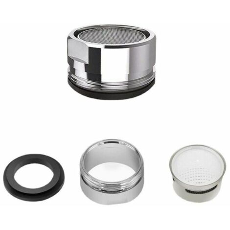 1 Pc Mousseur Robinet, 24mm Aerateur Filtre Robinet Accessoires Économiseurs d'Eau avec joint d'étanchéité pour Cuisine Salle de Bain