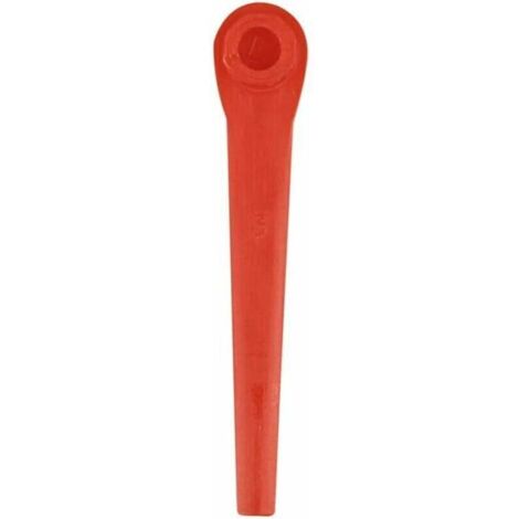 Lot de 100 lames en plastique pour tondeuses à gazon Gardena, lames de rechange pour tondeuses à gazon Gardena et tondeuses à gazon sans fil (1/5)