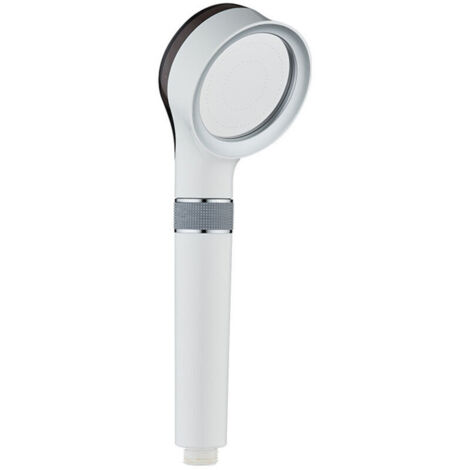 Pommeau de Douche Filtre Anti Chlore, Pommeau Douchette Filtrant Haute Pression Economiseur d'eau, Filtre à Douche Anti Calcaire Douchette Salle de Bain Fibre Carbonique (1/5)