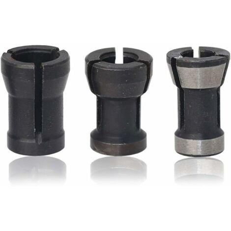 Ulisem3 Pièces Tête de Mandrin de Collet Adaptateur Pince de serrage Haute Gravure Accessoires pour perceuses Machine De Gravure (1/4)