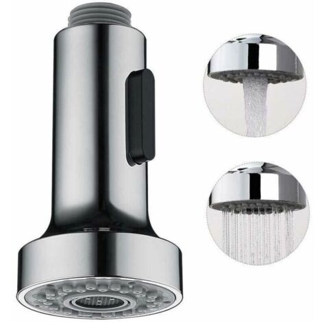 Ulisempour Cuisine 2 Modes Tête Cuisine Douchette Remplacement Douchette pour Rétractable Mitigeur Cuisine (1/4)