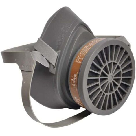 Ulisem Masque à gaz demi-masque 3600, respirateur à particules avec cartouche filtrante, masque de protection, équipement de protection individuelle (1/4)