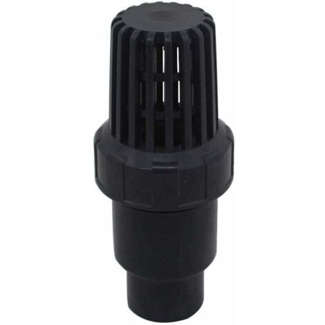 UlisemClapet pied clapet anti retour a boule aspiration 25 32 40 mm clapet crepine anti retour antiretour pvc piscine pompe (Diamètre Intérieur 32mm) (1/4)