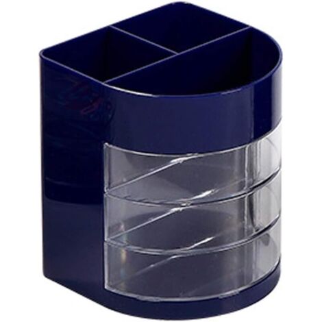 UlisemOrganiseur de bureau multifonction en plastique avec 3 tiroirs amovibles, pour bureau, maison, école, salle de classe, (1/4)