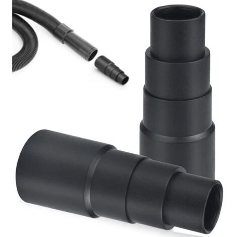 Ulisem Adaptateur de tuyau d'aspiration de poussière pour ponceuse à aspirateur universel, accessoire pour ponceuse orbitale aléatoire, scie sauteuse, réducteur de scie circulaire (25 mm, 30 mm, 34 mm (1/4)