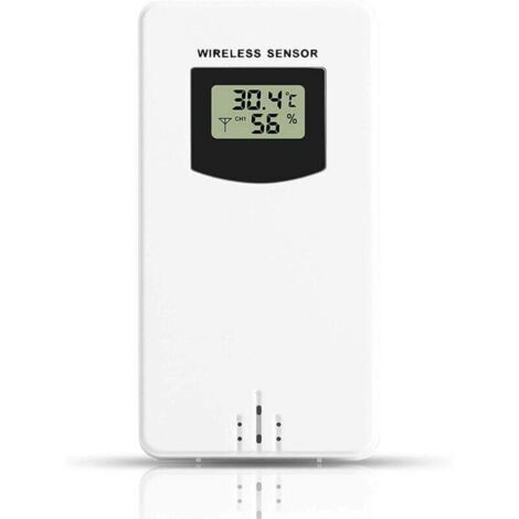 UlisemCapteur extérieur sans Fil Station météo Capteur extérieur sans Fil pour Station météo sans Fil (1/4)