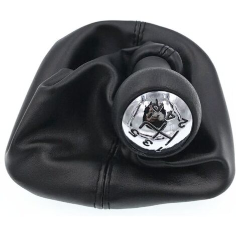 Ulisem Pommeau de levier de vitesse 5 vitesses en tissu pour Citroën C3 C5 XSARA et Peugeot 207 307 406 (1/5)