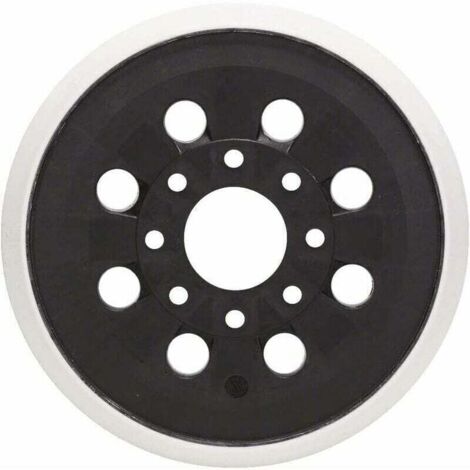 Lot de 2 patins de ponceuse de rechange à 8 trous de 12,7 cm, compatibles avec Bosch GEX 125-1 AE, PEX 220 A, PEX 220 AE